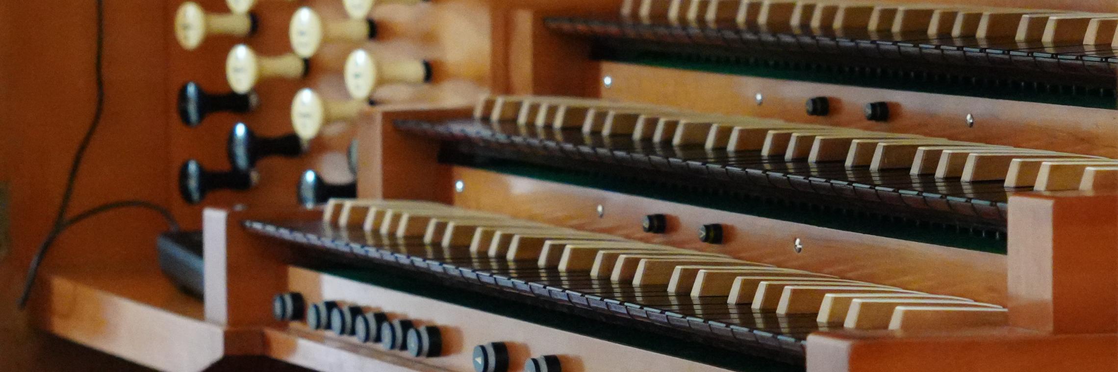 SpieltischAndreas Spieltisch der Orgel in St. Andreas