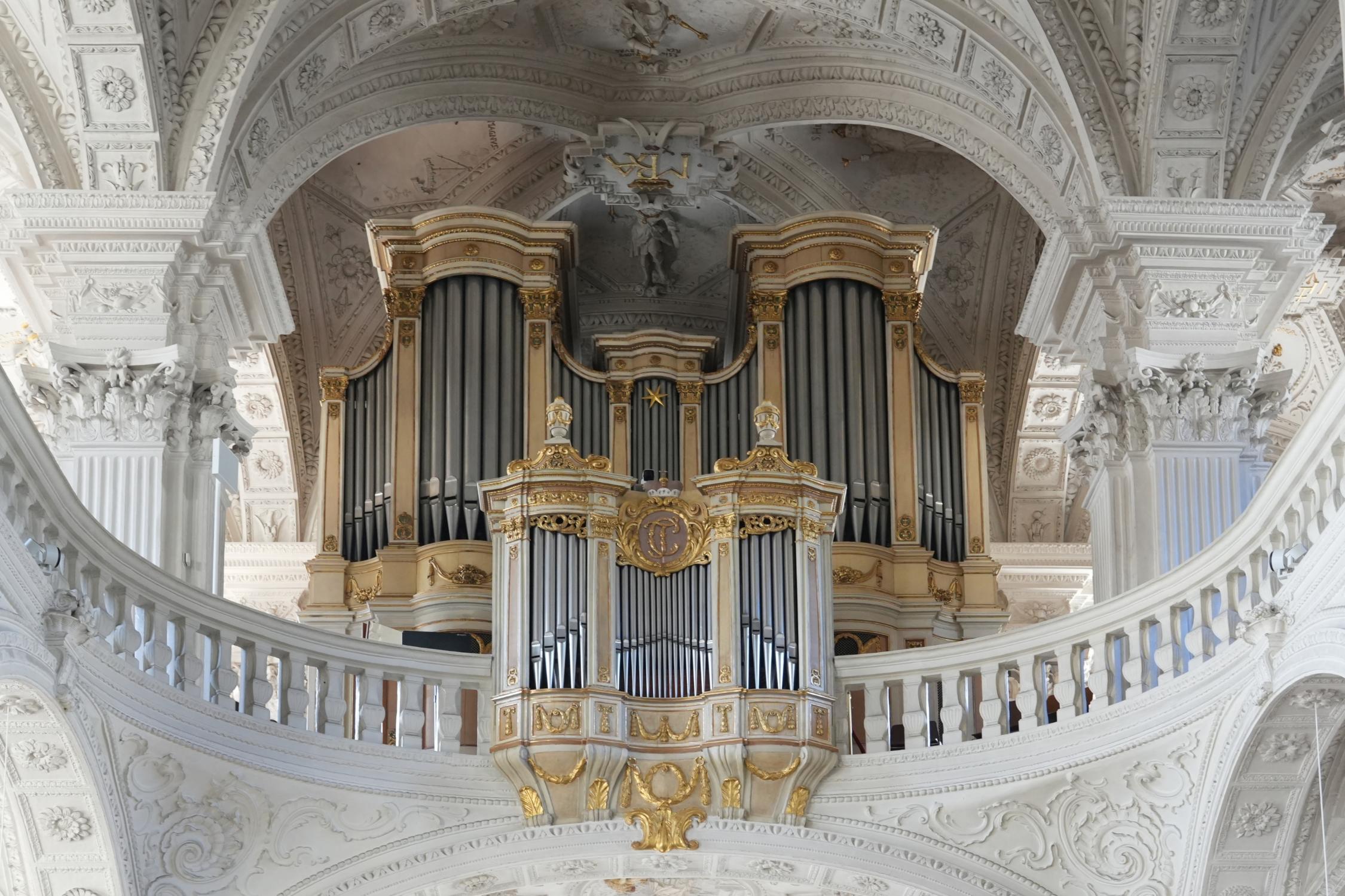 Orgelprospekt in der Kirche St. Andreas