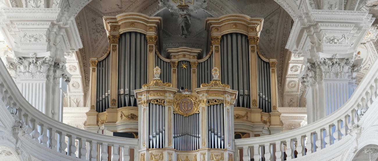 Orgelprospekt in der Kirche St. Andreas