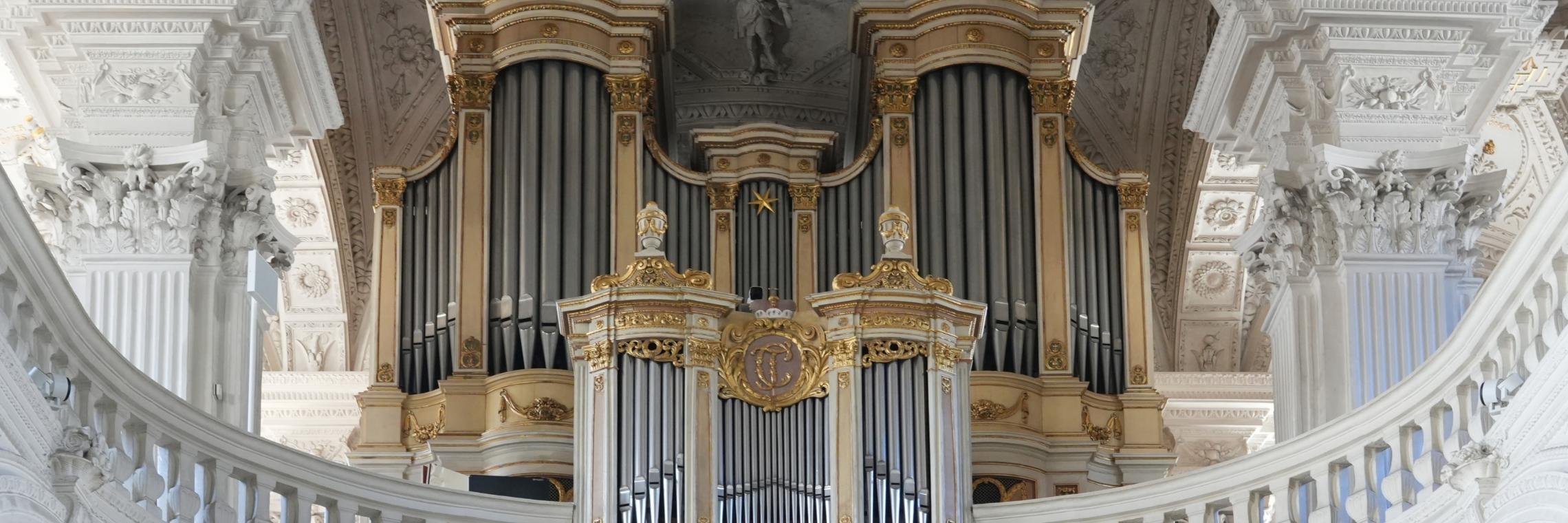 Orgelprospekt in der Kirche St. Andreas