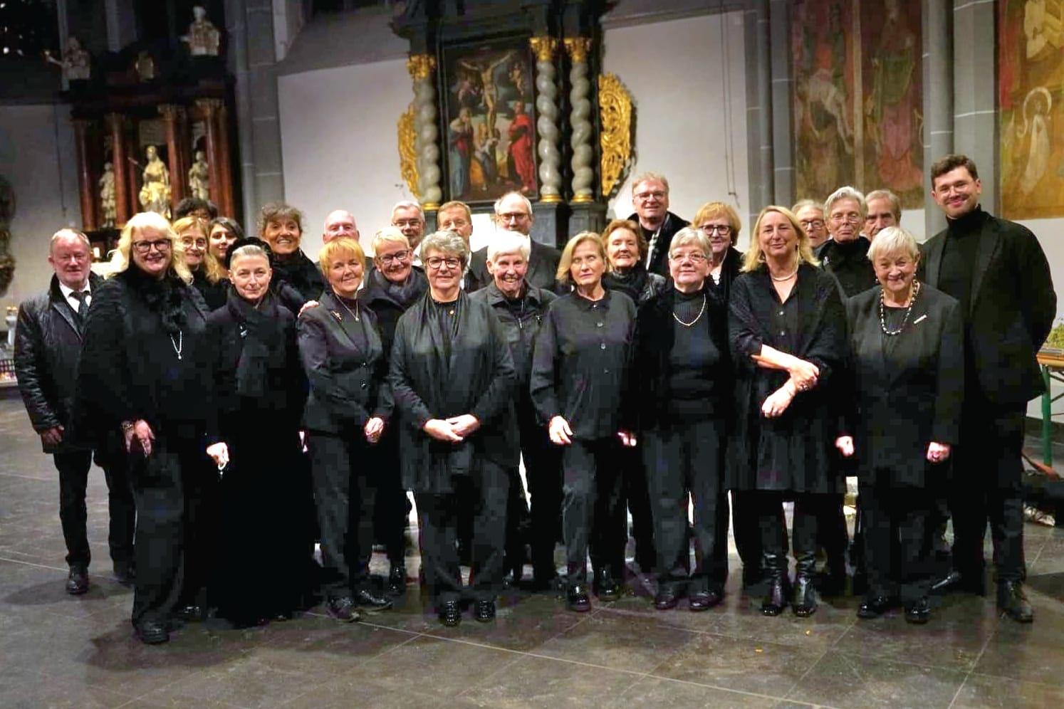 Stiftchor im Chorumgang der Lambertuskirche