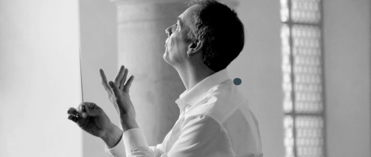 Markus Belmann (c) privat Markus Belmann dirigiert in der Maxkirche