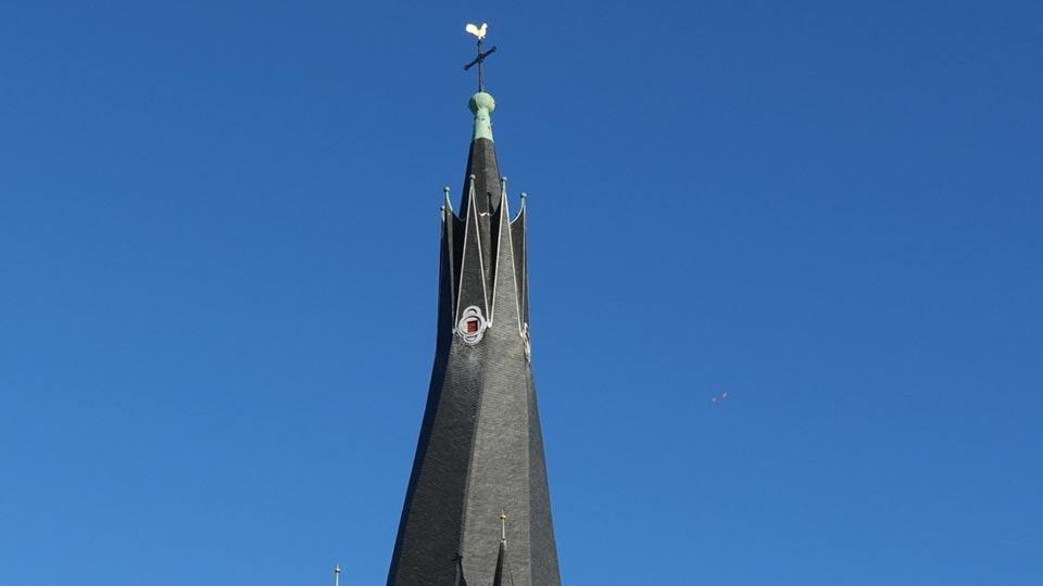 Turm der Lambertuskirche in Düsseldorf