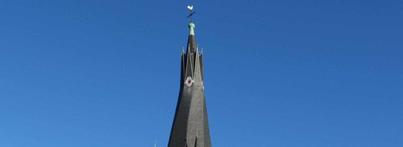 Turm der Lambertuskirche in Düsseldorf
