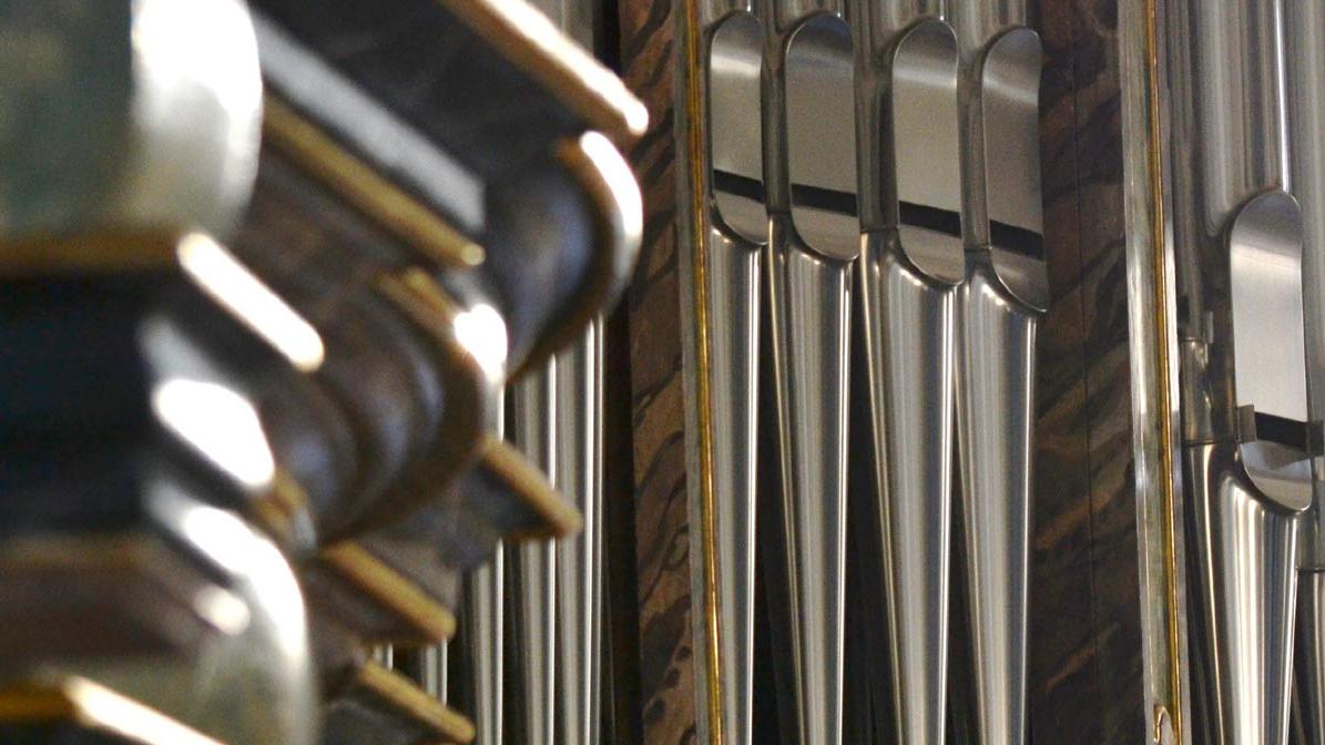 Detail der Orgel St. Maximilian