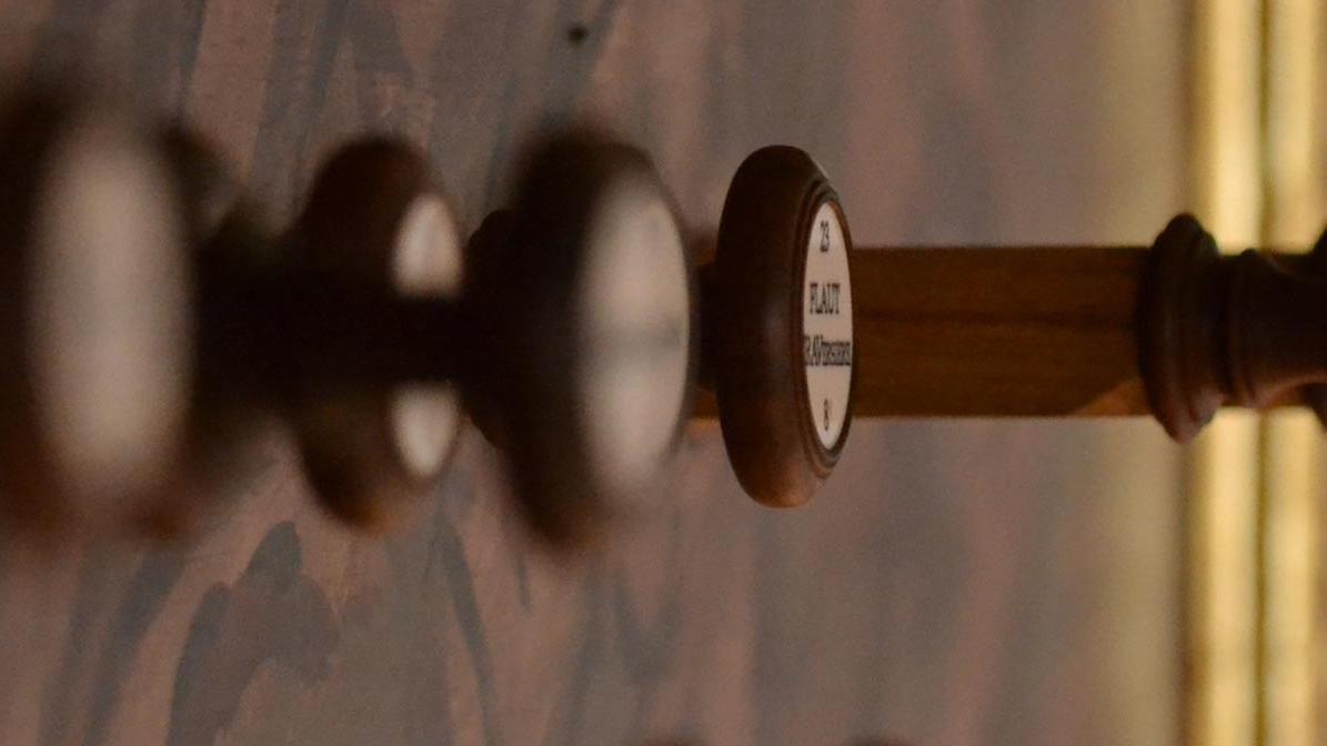Detail der Orgel von St. Maximilian