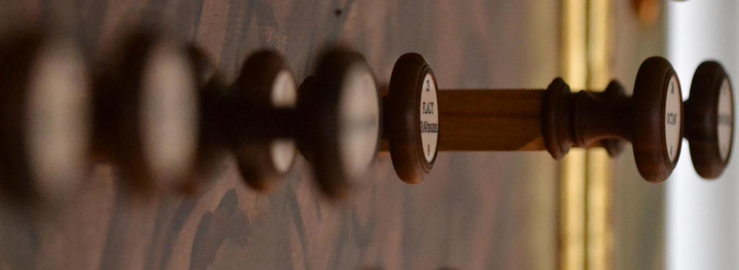 Detail der Orgel von St. Maximilian