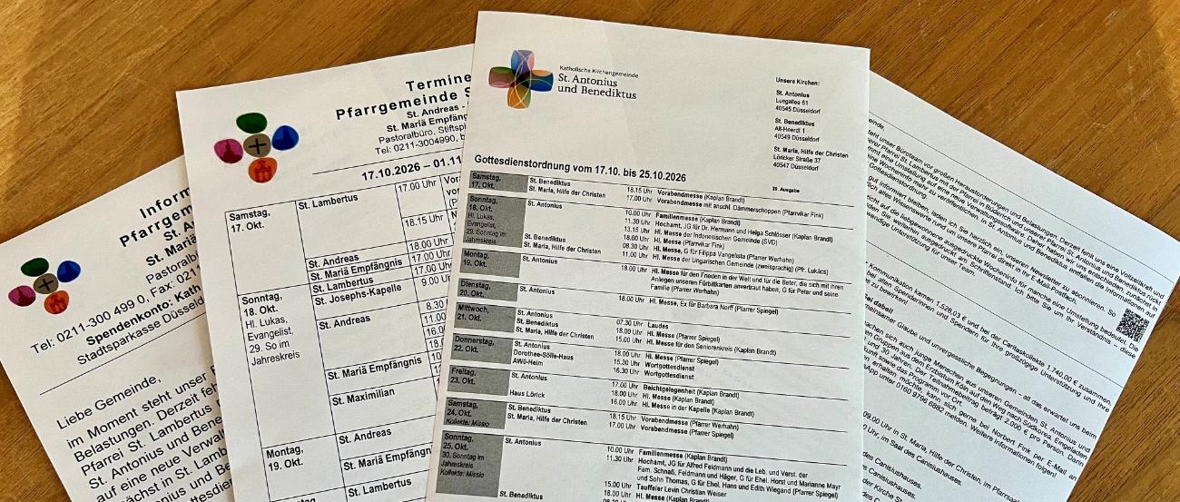 Pfarrnachrichten